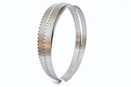 Hardened tooth saw blade