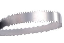 Customized Triangular straight tooth cutting mud foam rock wool sharp tooth double-sided toothed band saw blade