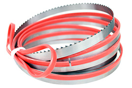 meat and bone cutting butcher band saw blade for electric machine Fast cutting circular meat band saw blade