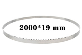 2000 mm 19 0.56 3T stainless steel meat and bone cutting butcher band saw blade for machine Fast cutting meat fish bone food band saw blade