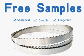 Quality Stainless steel USA 1650 mm meat and bone fast cutting butcher band saw blade for machine Frozen food process meat Shop