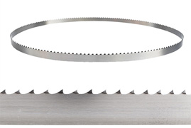 Germany shop meat and bone Fast cutting butcher band saw blade for food process machine