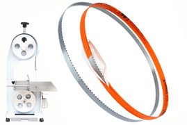 250 model 1650 mm meat and bone cutting butcher band saw blade for machine Fast cutting