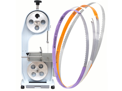 What is the problem with the saw blade jumping of the bone saw machine?
