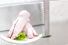 Stainless steel meat saw blade usa 1750 mm meat and bone cutting butcher band saw blade for machine Fast cutting bone saw blade